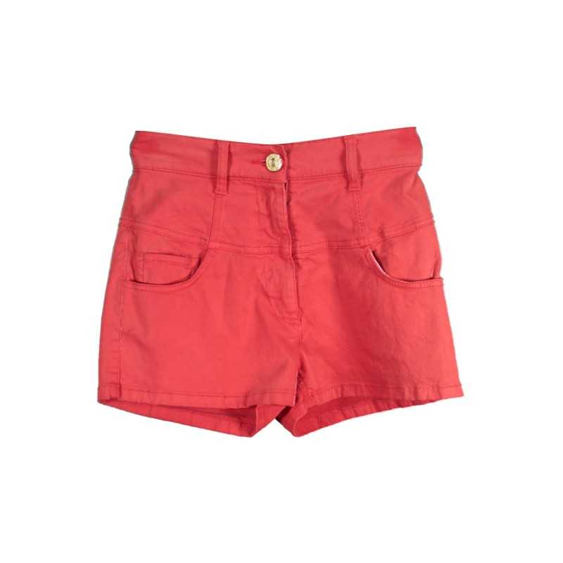 PAPETE PANTALONE SHORT DONNA ROSSO