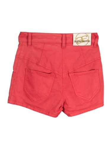 PAPETE PANTALONE SHORT DONNA ROSSO