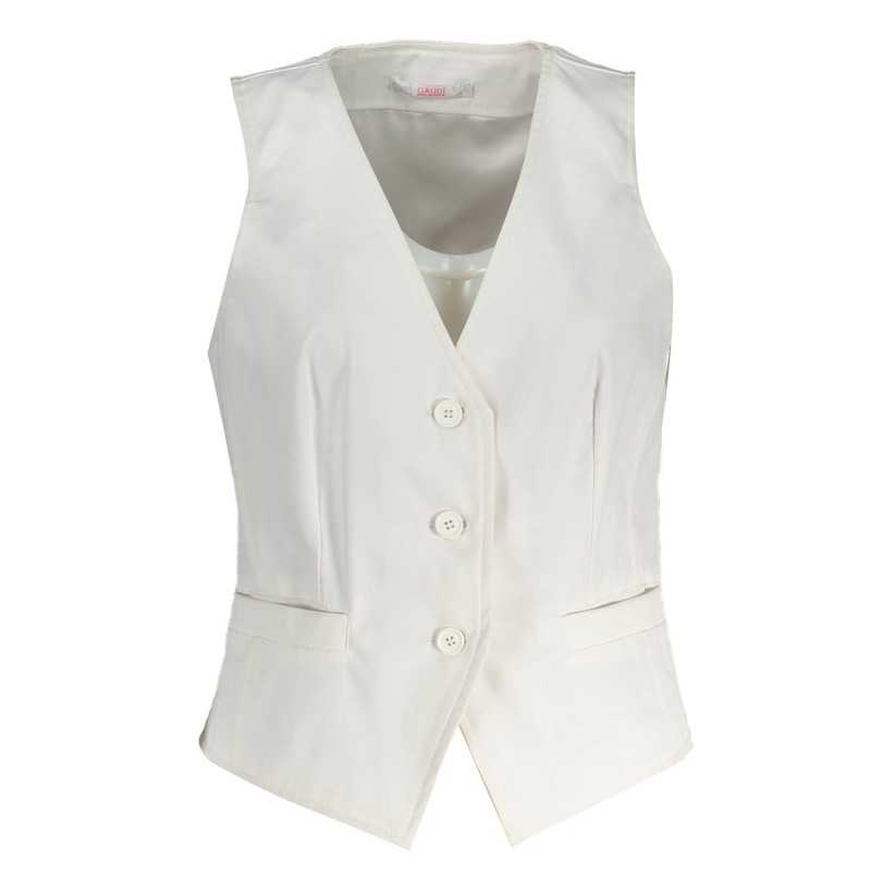 GAUDÌ WOMEN'S WHITE VEST