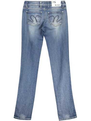 RE-START JEANS DENIM DONNA AZZURRO