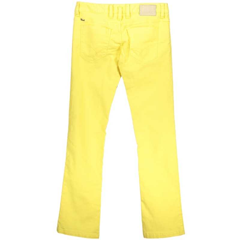 GAUDÌ YELLOW WOMEN'S TROUSERS