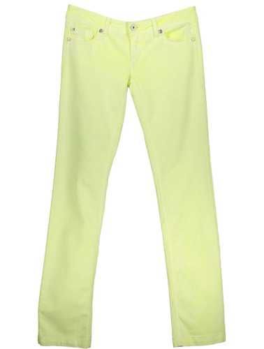 RE-START YELLOW WOMEN'S TROUSERS