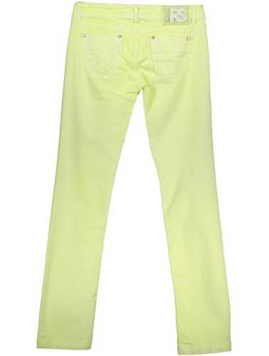 RE-START PANTALONE DONNA GIALLO