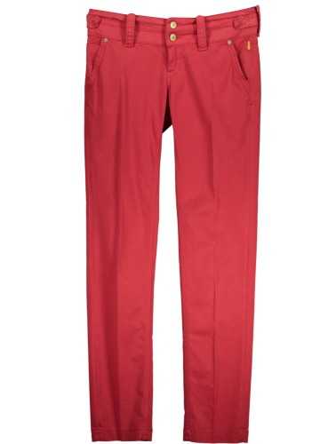 MELTIN'POT RED WOMEN'S TROUSERS