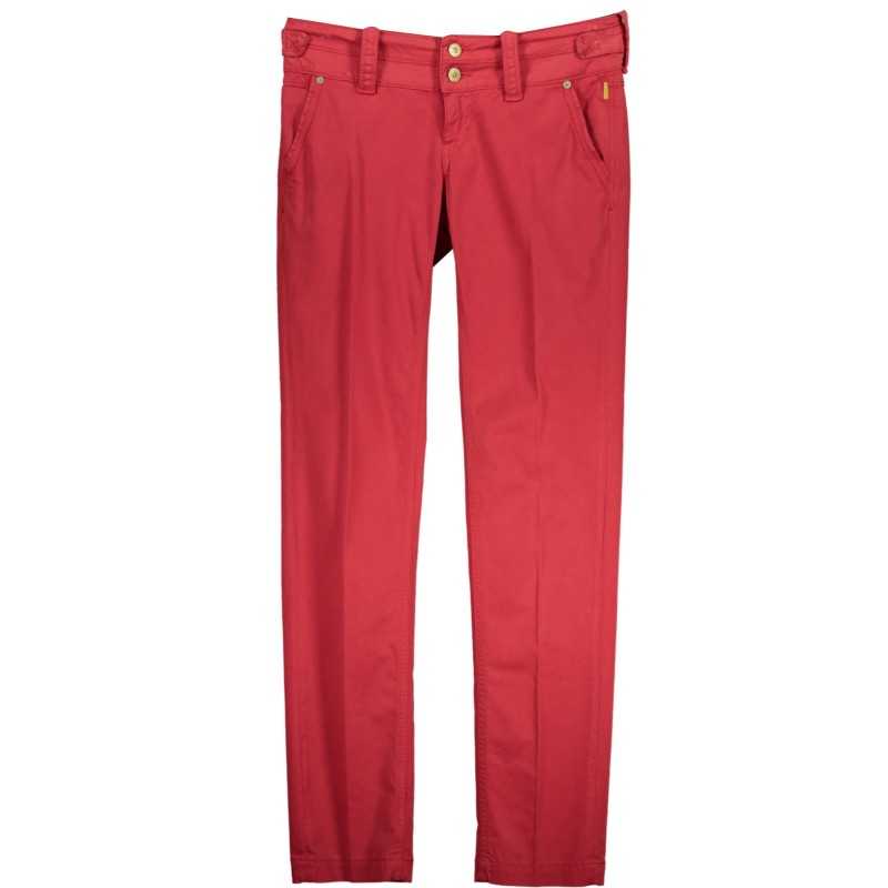 MELTIN'POT RED WOMEN'S TROUSERS