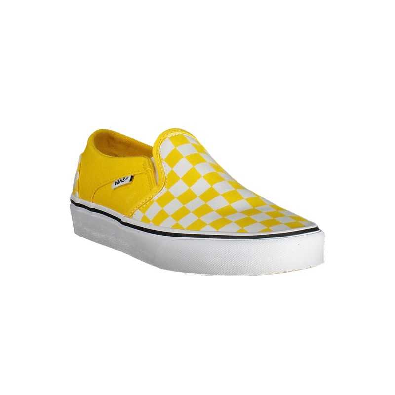 VANS YELLOW WOMEN'S SPORT SHOES