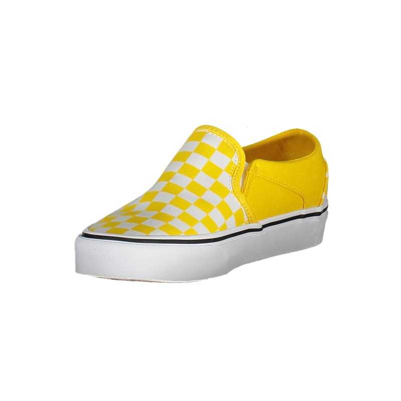 VANS YELLOW WOMEN'S SPORT SHOES