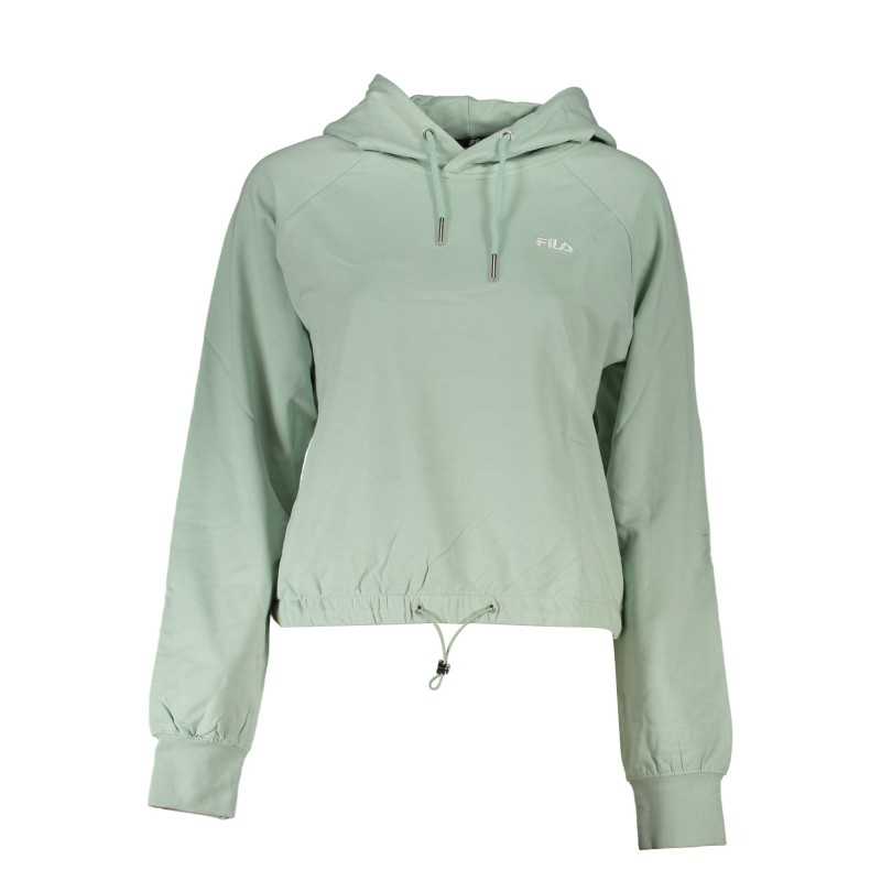 FILA FELPA SENZA ZIP DONNA VERDE