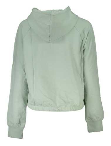 FILA WOMEN'S GREEN SWEATSHIRT WITHOUT ZIP