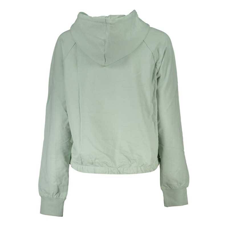 FILA WOMEN'S GREEN SWEATSHIRT WITHOUT ZIP