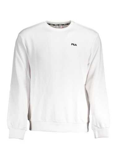 FILA WHITE MEN'S SWEATSHIRT WITHOUT ZIP