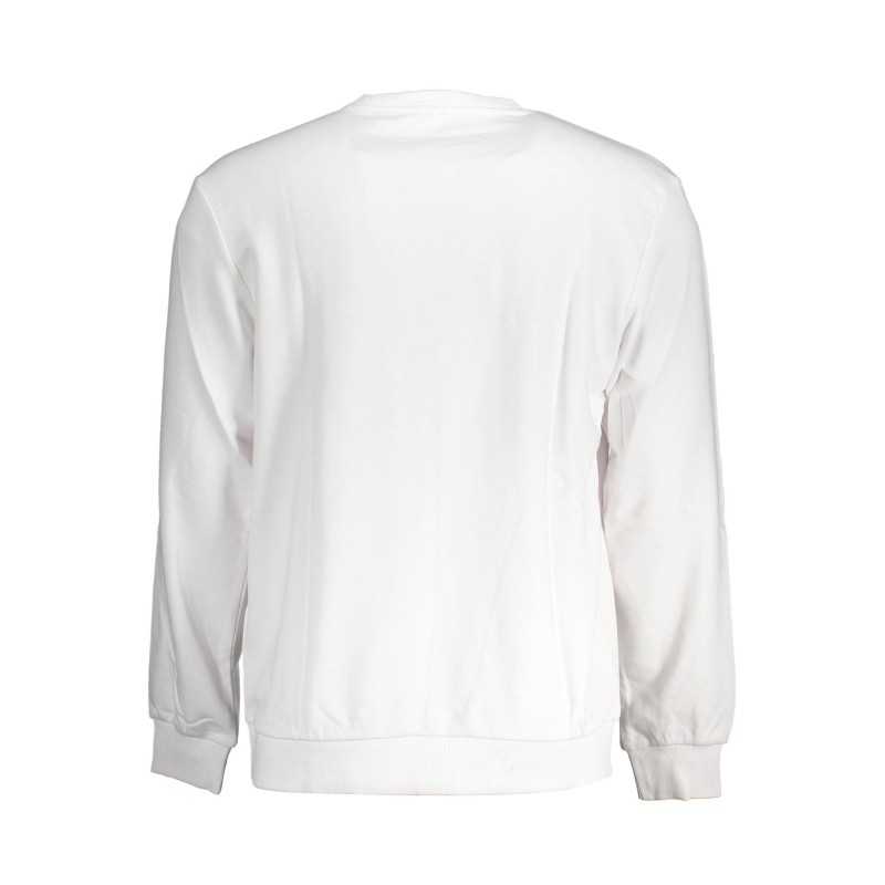 FILA WHITE MEN'S SWEATSHIRT WITHOUT ZIP