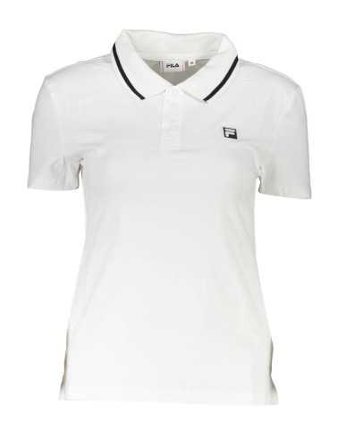 FILA POLO MANICHE CORTE DONNA BIANCO