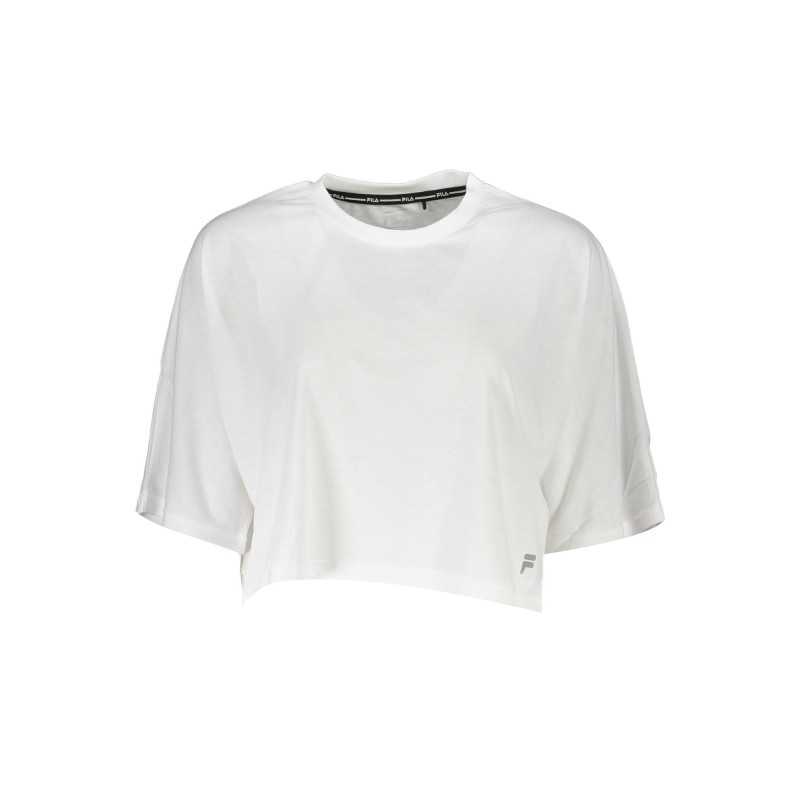 FILA T-SHIRT MANICHE CORTE DONNA BIANCO