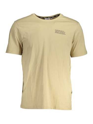 FILA T-SHIRT MANICHE CORTE UOMO BEIGE