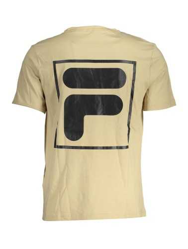 FILA T-SHIRT MANICHE CORTE UOMO BEIGE