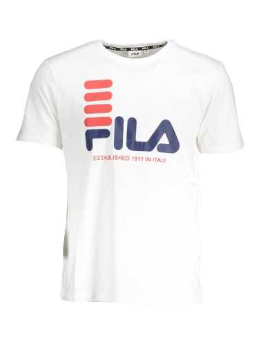 FILA T-SHIRT MANICHE CORTE UOMO BIANCO