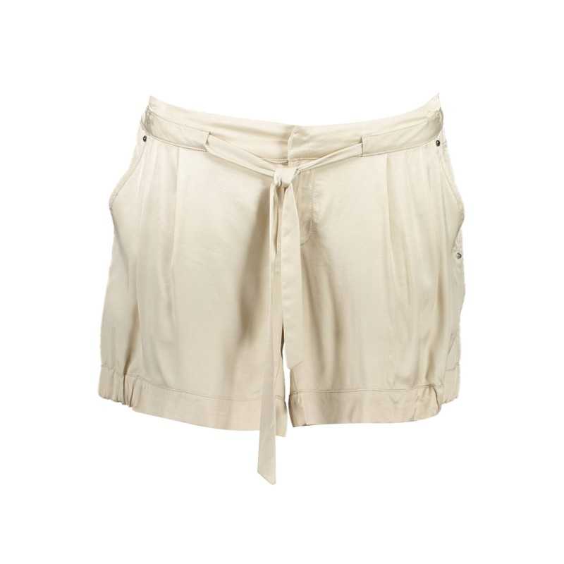 GAUDÌ WHITE WOMEN'S SHORT PANTS