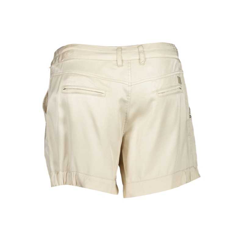 GAUDÌ WHITE WOMEN'S SHORT PANTS