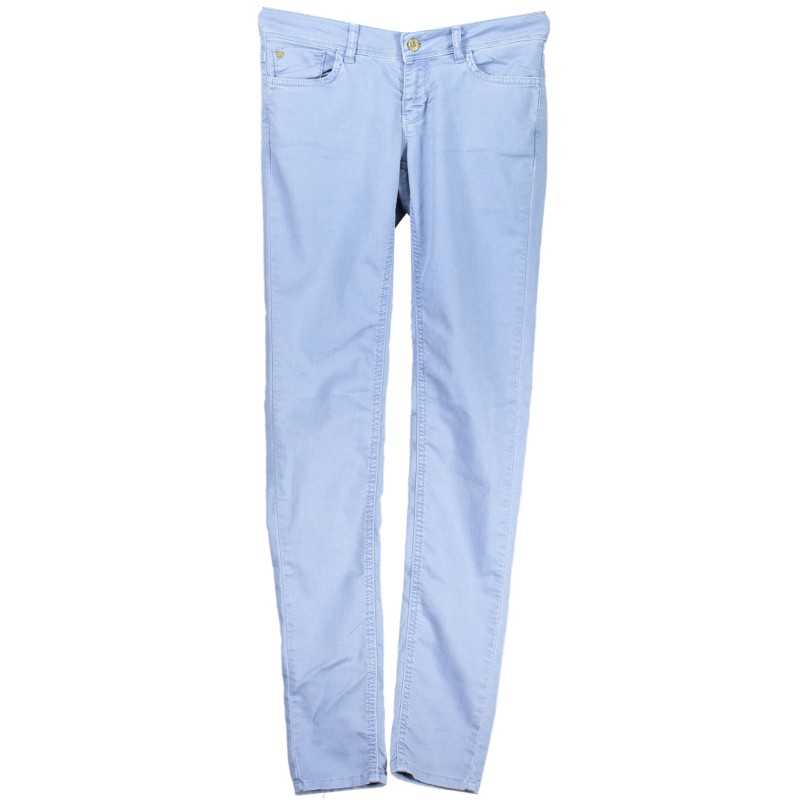 FRACOMINA LIGHT BLUE WOMEN'S TROUSERS