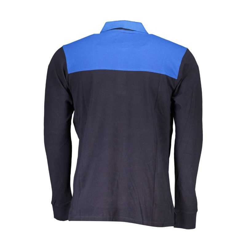 US GRAND POLO MEN'S LONG SLEEVE POLO BLUE