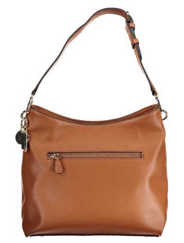 GUESS JEANS WOMEN'S BAG BROWN