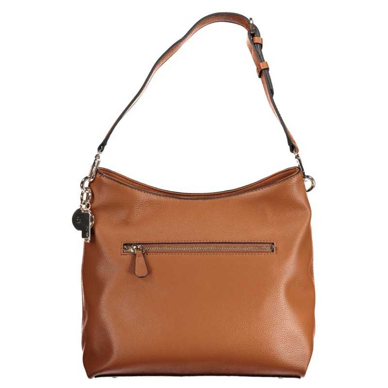 GUESS JEANS WOMEN'S BAG BROWN