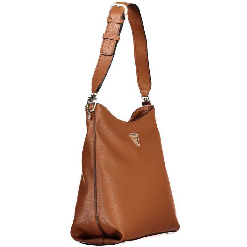 GUESS JEANS WOMEN'S BAG BROWN