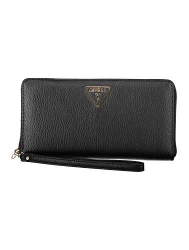 GUESS JEANS WOMEN'S WALLET BLACK