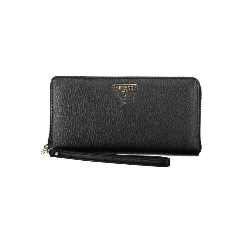 GUESS JEANS WOMEN'S WALLET BLACK