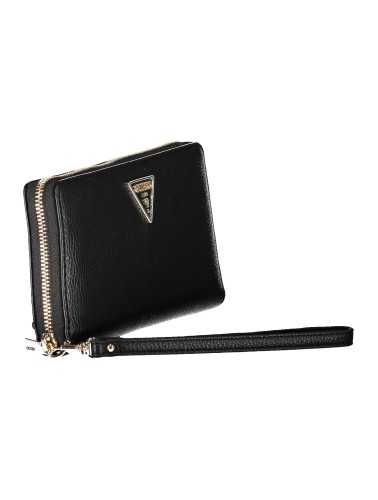 GUESS JEANS WOMEN'S WALLET BLACK