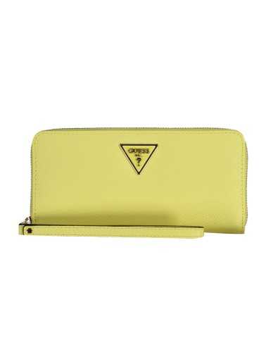 GUESS JEANS WALLET WOMAN YELLOW