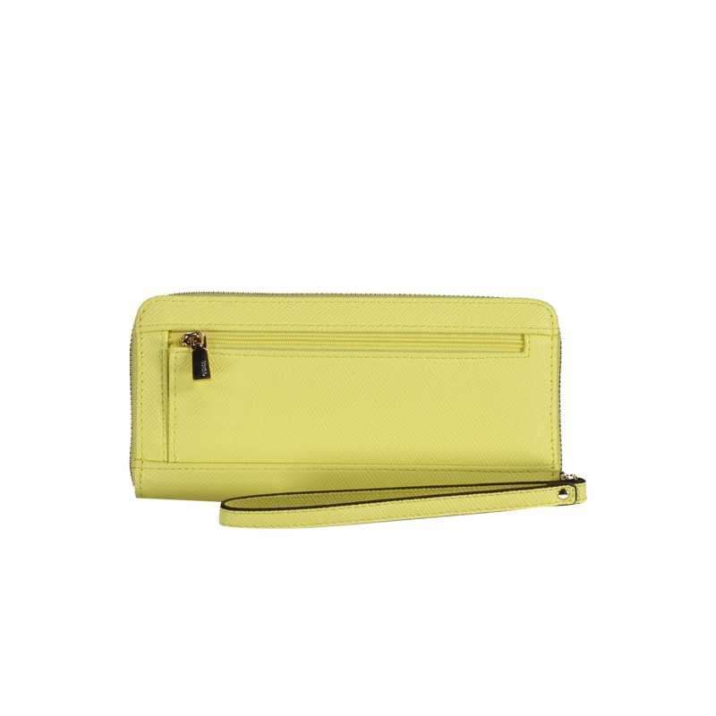 GUESS JEANS WALLET WOMAN YELLOW