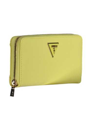 GUESS JEANS WALLET WOMAN YELLOW