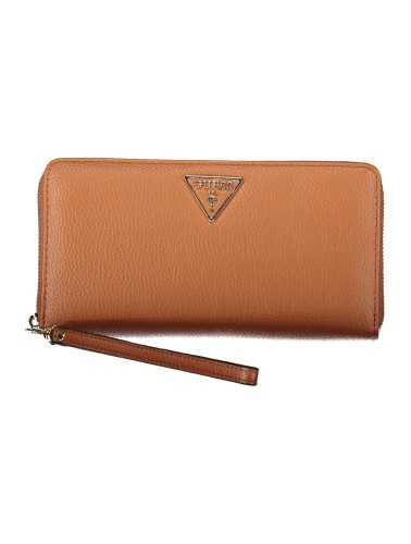 GUESS JEANS WALLET WOMAN BROWN