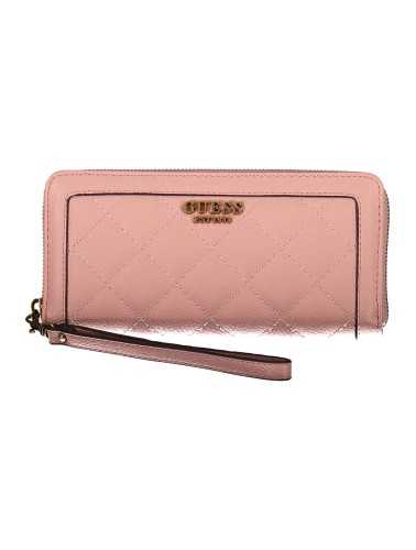 GUESS JEANS PINK WOMEN'S WALLET