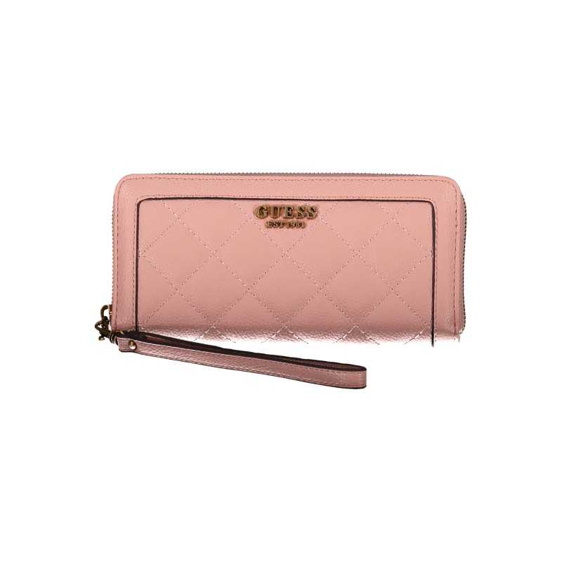 GUESS JEANS PINK WOMEN'S WALLET