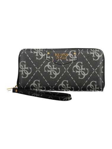 GUESS JEANS WOMEN'S WALLET BLACK