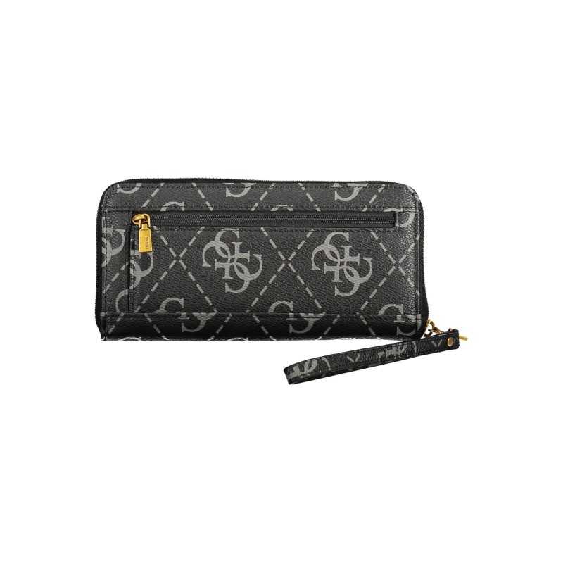 GUESS JEANS WOMEN'S WALLET BLACK