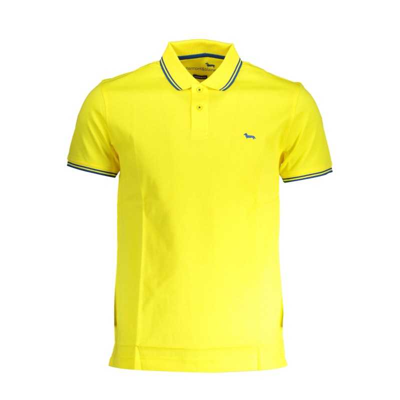 HARMONT & BLAINE POLO MANICHE CORTE UOMO GIALLO