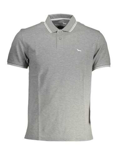 HARMONT & BLAINE POLO MANICHE CORTE UOMO GRIGIO