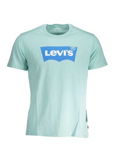 LEVI'S LIGHT BLUE MAN SHORT SLEEVE T-SHIRT