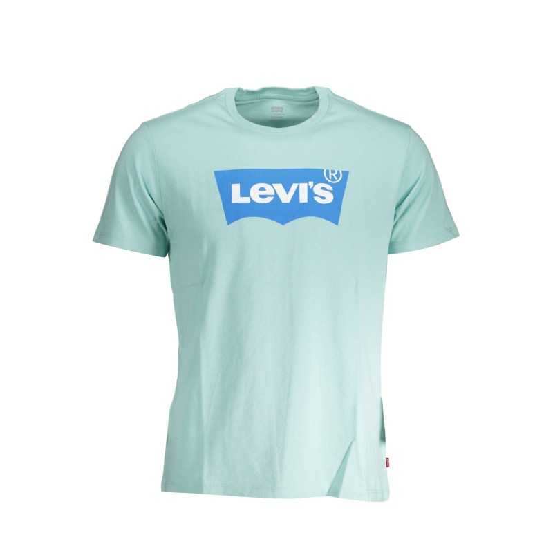 LEVI'S LIGHT BLUE MAN SHORT SLEEVE T-SHIRT