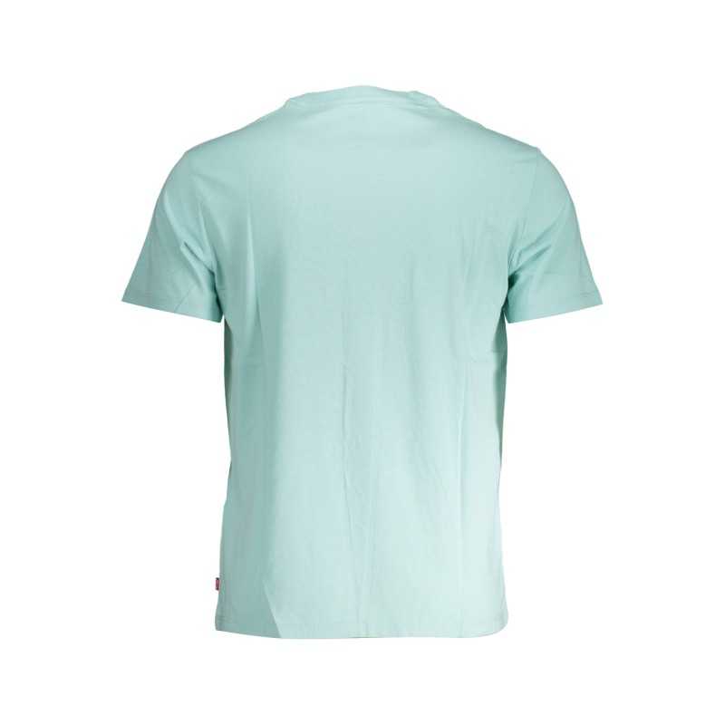 LEVI'S LIGHT BLUE MAN SHORT SLEEVE T-SHIRT