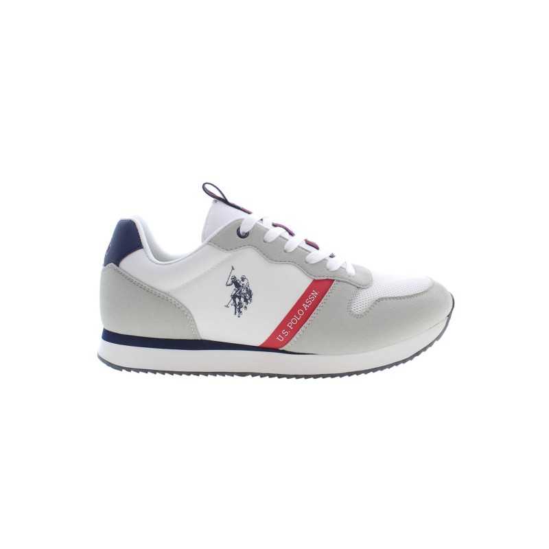 US POLO BEST PRICE WHITE MEN'S SPORT SHOES