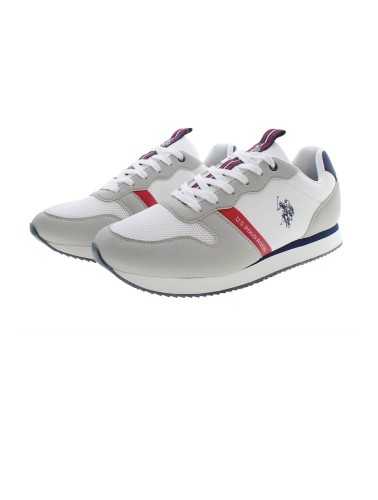 US POLO BEST PRICE WHITE MEN'S SPORT SHOES