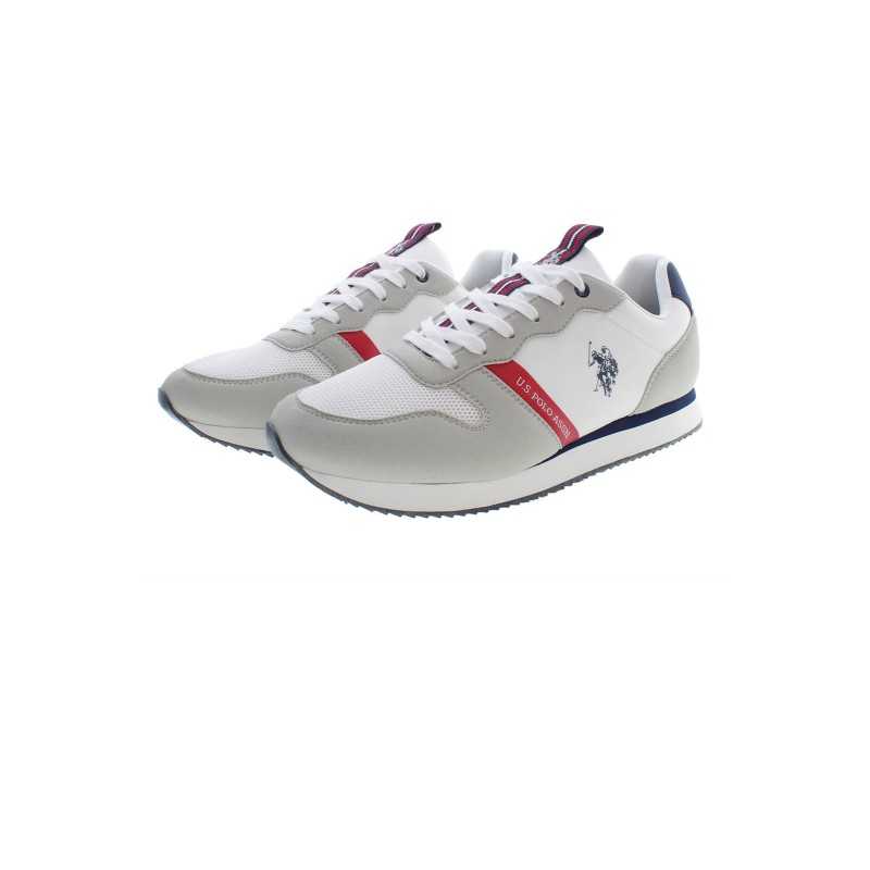 US POLO BEST PRICE WHITE MEN'S SPORT SHOES