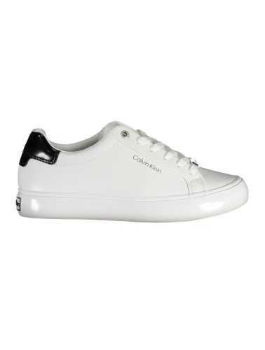 CALVIN KLEIN WHITE WOMEN'S SPORT SHOES