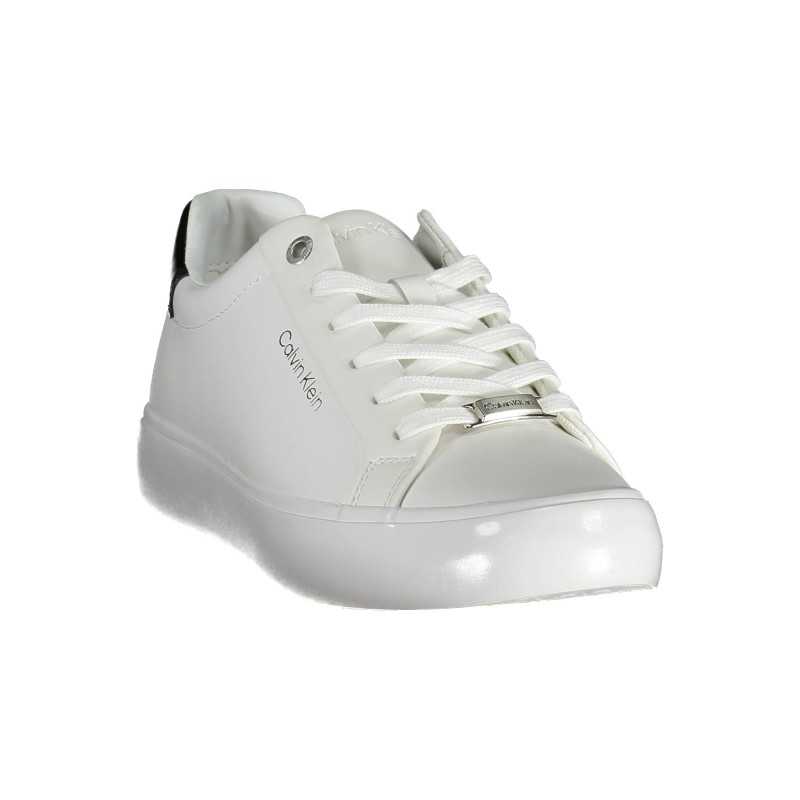 CALVIN KLEIN WHITE WOMEN'S SPORT SHOES