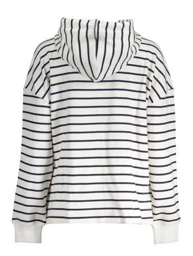 NORTH SAILS WOMEN'S WHITE ZIPPED SWEATSHIRT